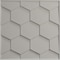 Ekena Millwork 19 5/8in. W x 19 5/8in. H Honeycomb EnduraWall Decorative 3D Wall Panel Covers 2.67 Sq. Ft. WP20X20HBBGL - alternate 4